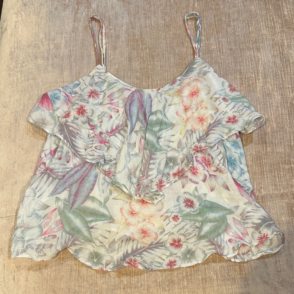 Floral Print Women's Top